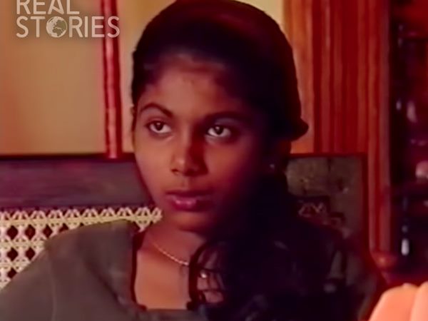 The girl revealed that she was a man in a past life.